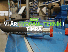 Tablet Screenshot of hydraulteknik.com